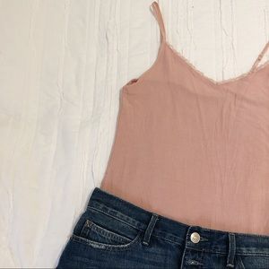 pink dressy tank top